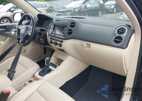 2013 Volkswagen Tiguan S/Se/Sel из США, поврежденный, VIN WVGBV3AX0DW564995